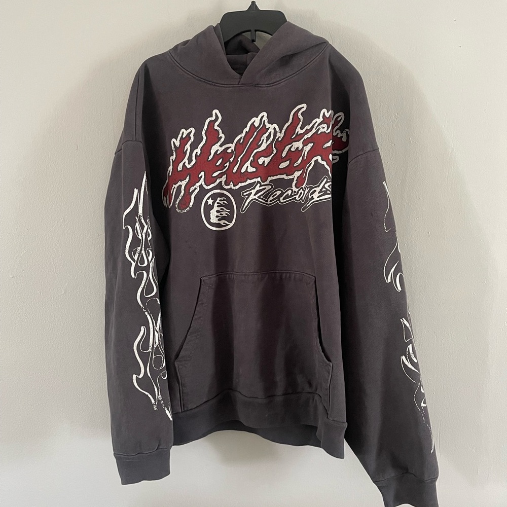 Hellstar Records Grey Hoodie